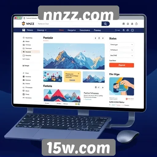 Análise da interface do usuário no nnzz.com